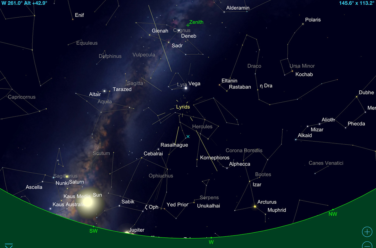 Lyrid Meteor Shower Nanaimo Astronomy