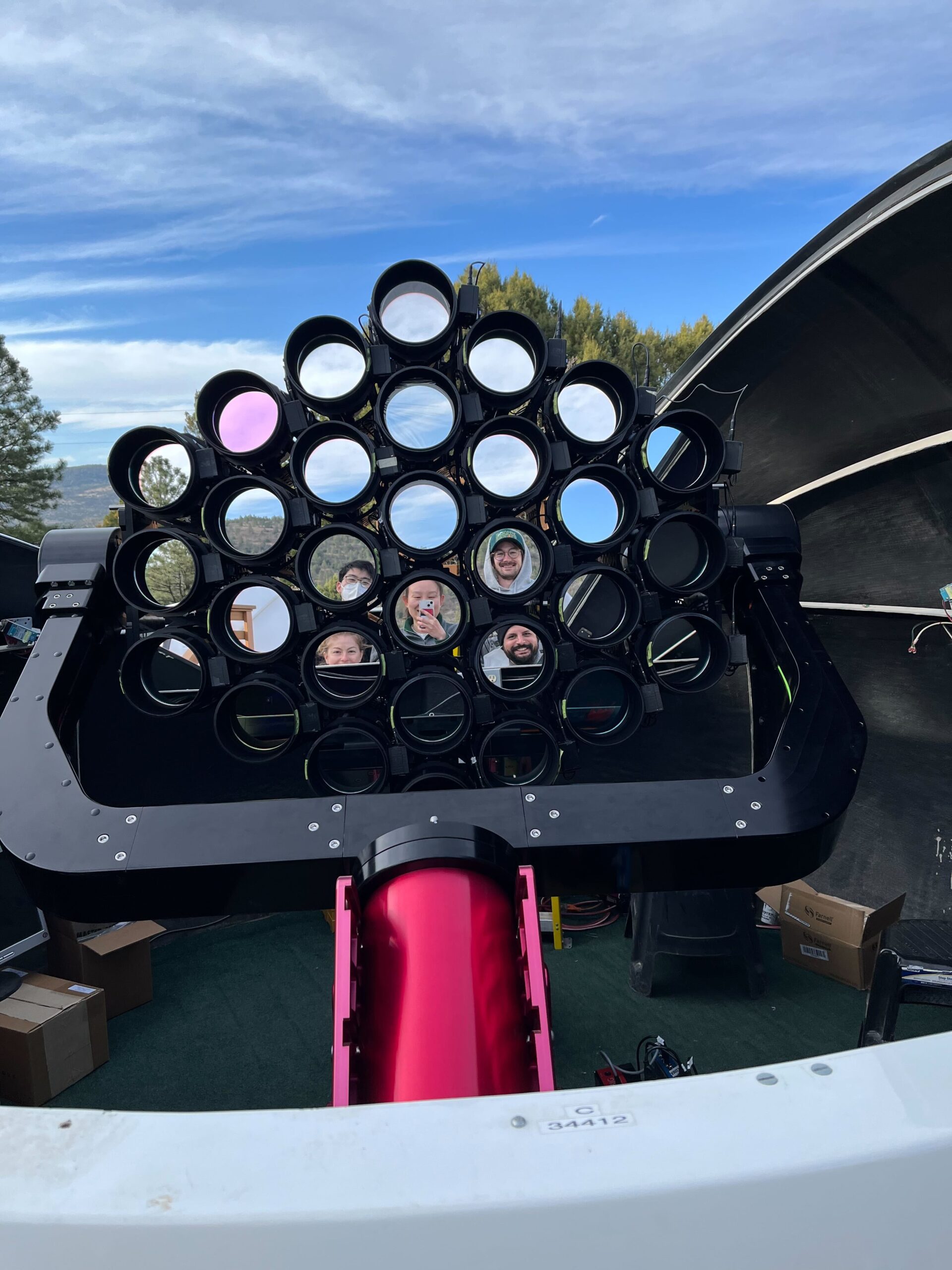 The Dragonfly Telephoto array telescope + our AGM | Nanaimo Astronomy